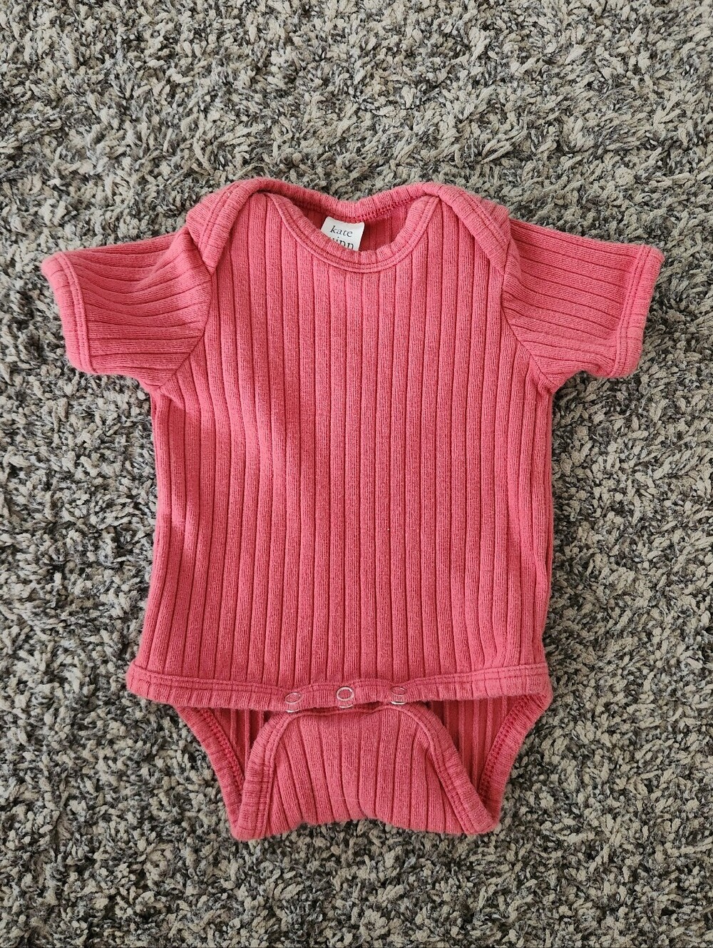 Kate Quinn Organic Cotton Ribbed Bodysuit